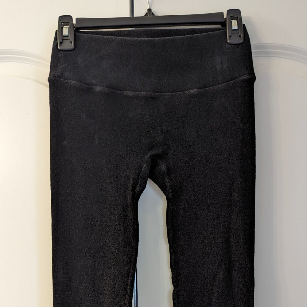 NWT Skims Women's Terry Lounge Seamless Legging Onyx Small/Medium